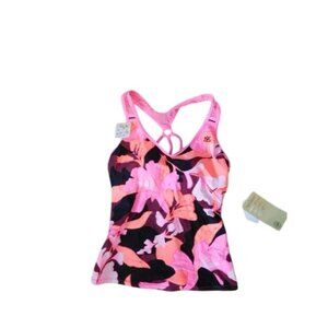 Zero Exposure Size XS Sun Smart  UPF 30+ quick Dry Tankini Style Swim Top NWT $5